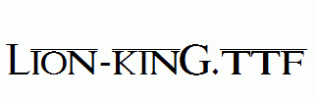Lion-kinG.ttf