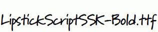 LipstickScriptSSK-Bold.ttf