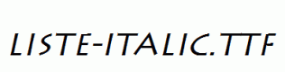 Liste-Italic.ttf