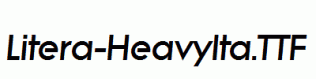 Litera-HeavyIta.ttf