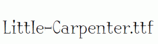 Little-Carpenter.ttf