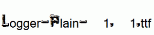 Logger-Plain-001.001.ttf