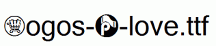 Logos-I-love.ttf