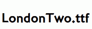 LondonTwo.ttf
