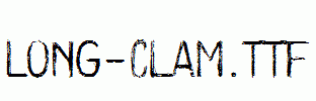 Long-Clam.ttf