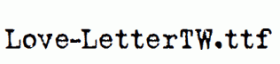 Love-LetterTW.ttf