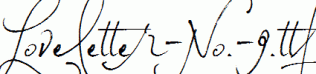 Loveletter-No.-9.ttf