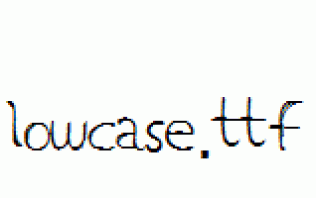 LowCase.ttf