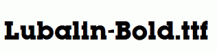 Lubalin-Bold.ttf