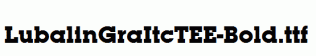 LubalinGraItcTEE-Bold.ttf