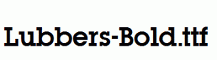 Lubbers-Bold.ttf