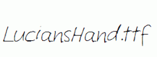 LuciansHand.ttf