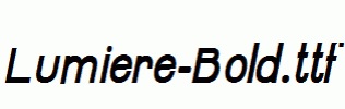 Lumiere-Bold.ttf