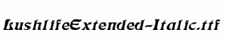 LushlifeExtended-Italic.ttf