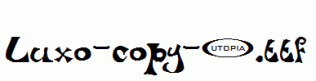 Luxo-copy-1.ttf