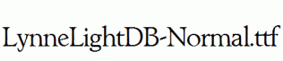LynneLightDB-Normal.ttf