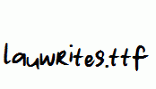 lauwrites.ttf