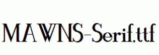 MAWNS-Serif.ttf