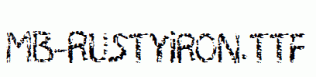MB-RustyIron.ttf