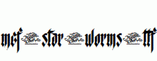 MCF-Star-Worms.ttf