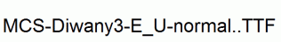 MCS-Diwany3-E_U-normal..ttf