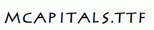 MCapitals.ttf
