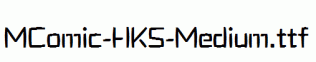 MComic-HKS-Medium.ttf