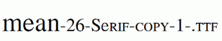 MEAN-26-Serif-copy-1-.ttf