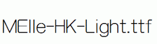 MElle-HK-Light.ttf