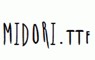 MIDORI.ttf