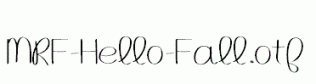 MRF-Hello-Fall.otf