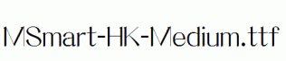 MSmart-HK-Medium.ttf