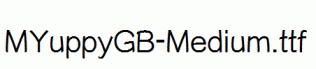 MYuppyGB-Medium.ttf