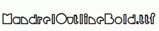 MandrelOutline-Bold.ttf