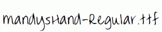 MandysHand-Regular.ttf