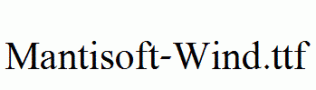 Mantisoft-Wind.ttf