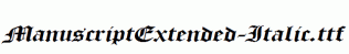 ManuscriptExtended-Italic.ttf
