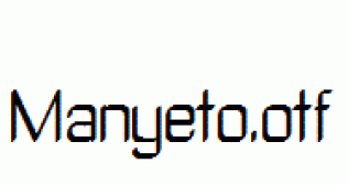 Manyeto.otf