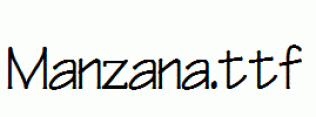 Manzana.ttf