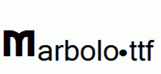 Marbolo.ttf
