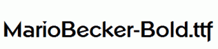 MarioBecker-Bold.ttf