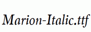 Marion-Italic.ttf