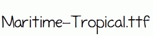 Maritime-Tropical.ttf