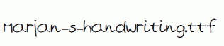 Marjan-s-handwriting.ttf