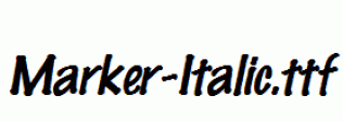 Marker-Italic.ttf