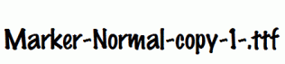 Marker-Normal-copy-1-.ttf