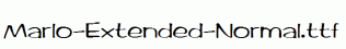 Marlo-Extended-Normal.ttf