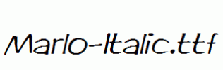 Marlo-Italic.ttf