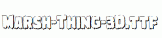 Marsh-Thing-3D.ttf