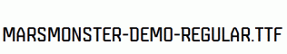 Marsmonster-Demo-Regular.ttf
